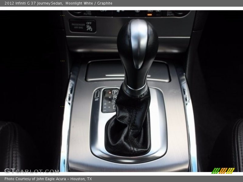 Moonlight White / Graphite 2012 Infiniti G 37 Journey Sedan