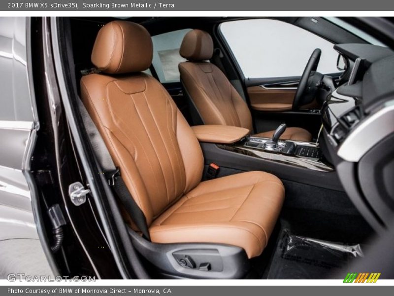 Sparkling Brown Metallic / Terra 2017 BMW X5 sDrive35i