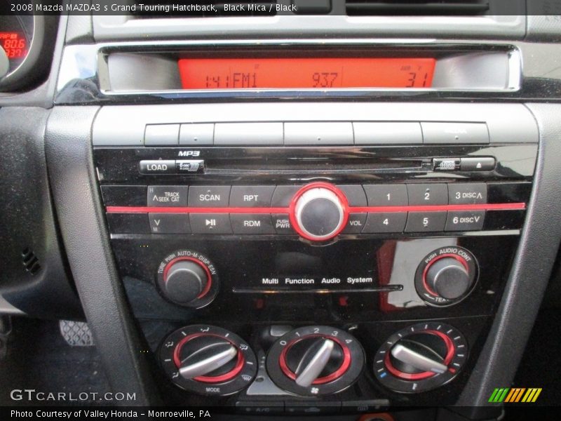 Black Mica / Black 2008 Mazda MAZDA3 s Grand Touring Hatchback
