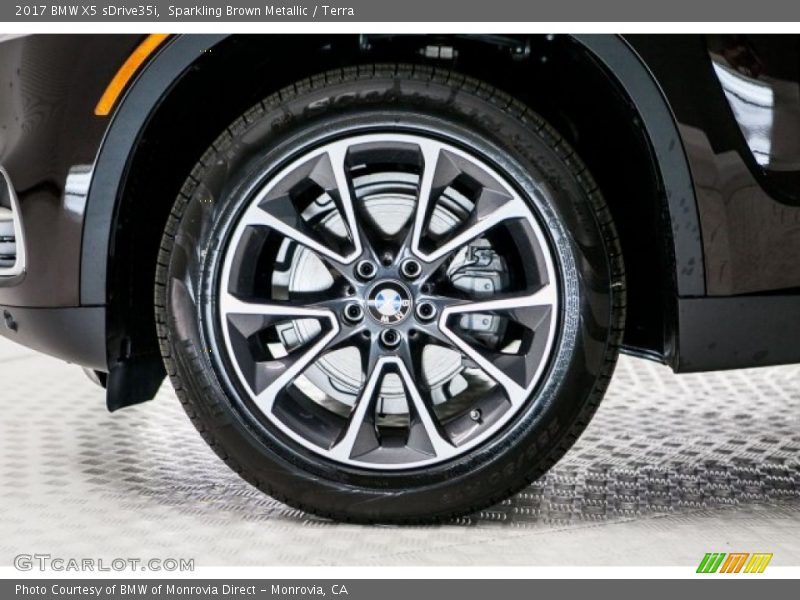 Sparkling Brown Metallic / Terra 2017 BMW X5 sDrive35i