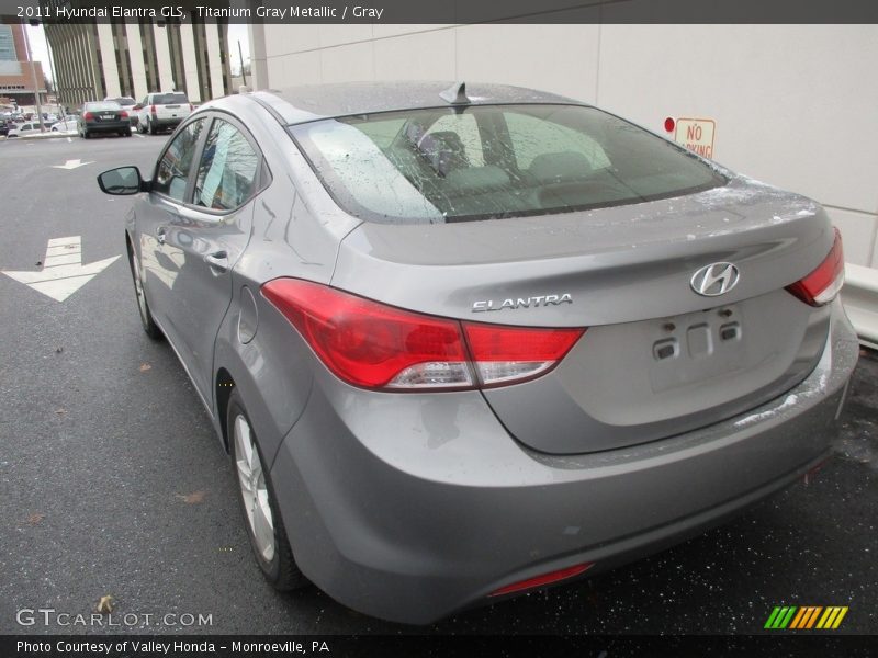Titanium Gray Metallic / Gray 2011 Hyundai Elantra GLS