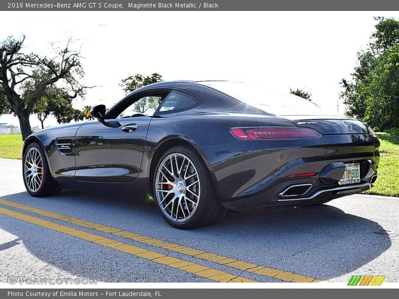 Magnetite Black Metallic / Black 2016 Mercedes-Benz AMG GT S Coupe