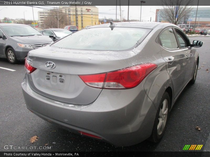 Titanium Gray Metallic / Gray 2011 Hyundai Elantra GLS