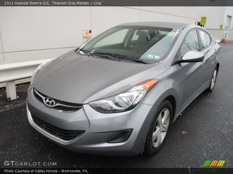 Titanium Gray Metallic / Gray 2011 Hyundai Elantra GLS