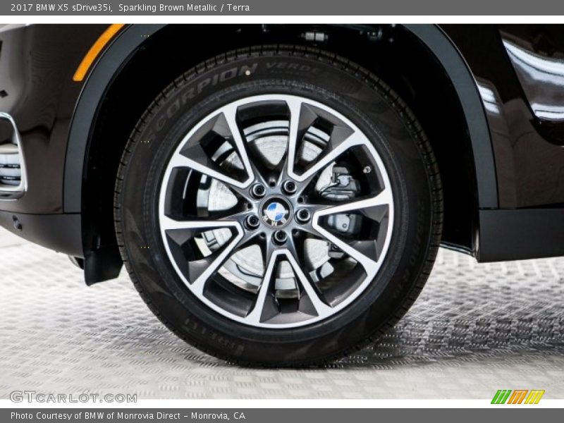 Sparkling Brown Metallic / Terra 2017 BMW X5 sDrive35i