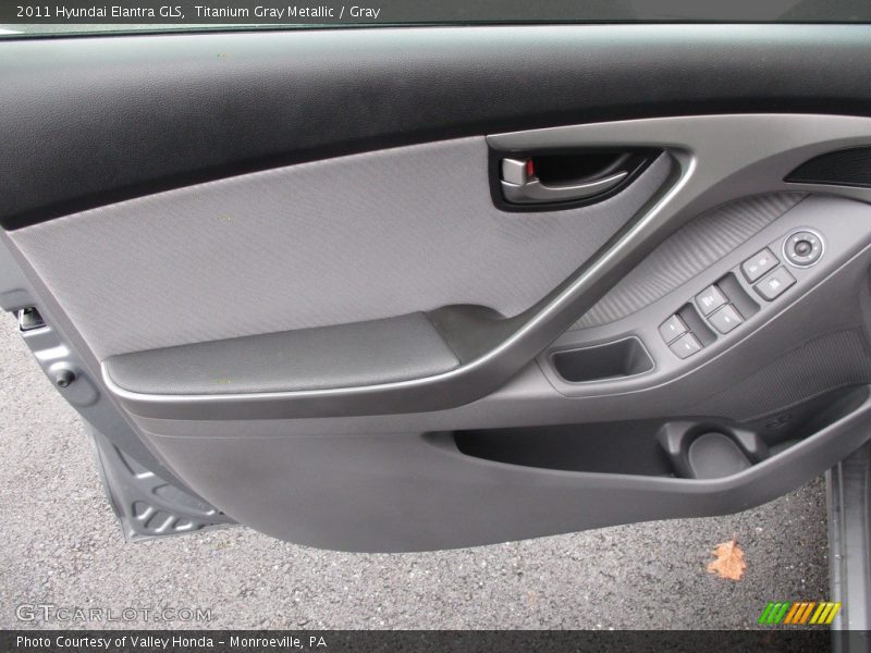 Titanium Gray Metallic / Gray 2011 Hyundai Elantra GLS