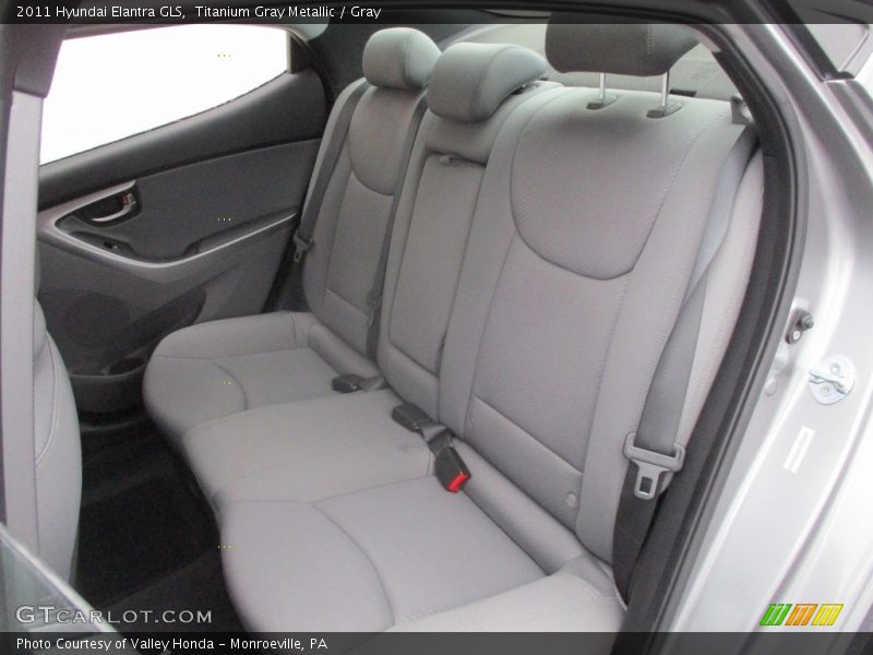 Titanium Gray Metallic / Gray 2011 Hyundai Elantra GLS