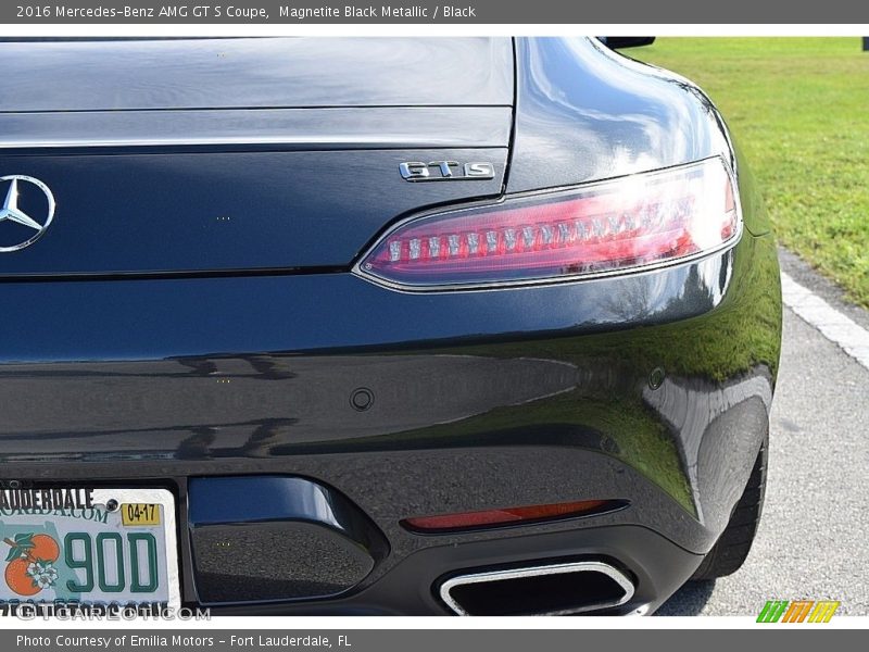 Magnetite Black Metallic / Black 2016 Mercedes-Benz AMG GT S Coupe