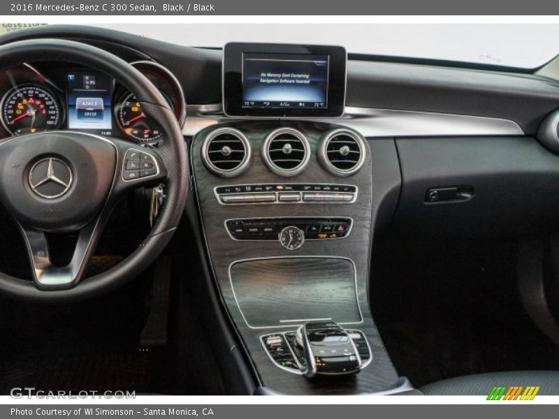 Black / Black 2016 Mercedes-Benz C 300 Sedan