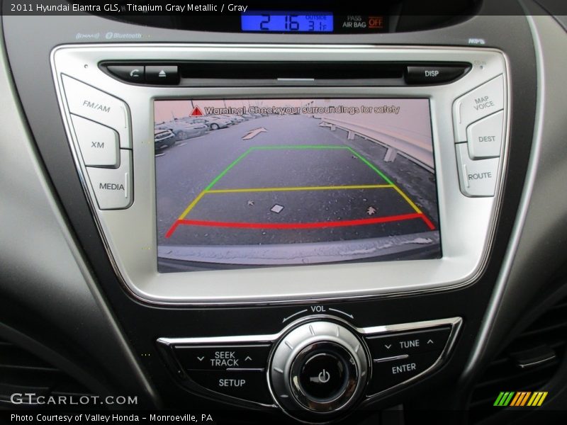 Titanium Gray Metallic / Gray 2011 Hyundai Elantra GLS