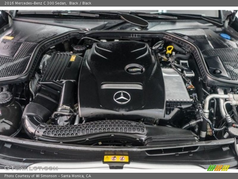 Black / Black 2016 Mercedes-Benz C 300 Sedan