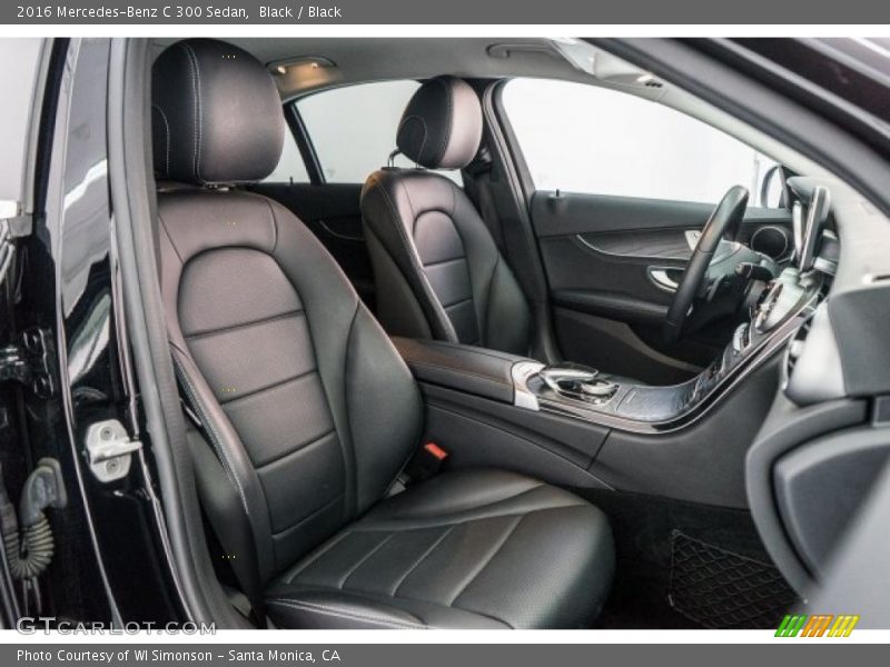 Black / Black 2016 Mercedes-Benz C 300 Sedan