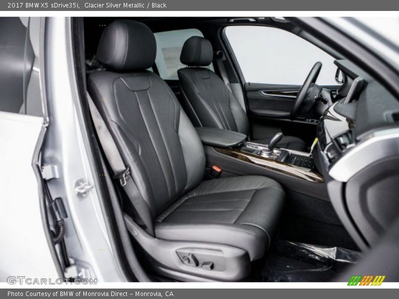 Glacier Silver Metallic / Black 2017 BMW X5 sDrive35i
