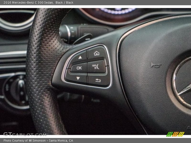 Black / Black 2016 Mercedes-Benz C 300 Sedan