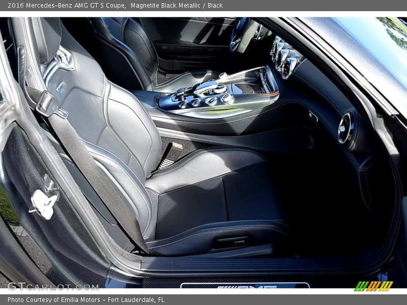Magnetite Black Metallic / Black 2016 Mercedes-Benz AMG GT S Coupe