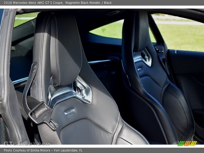 Magnetite Black Metallic / Black 2016 Mercedes-Benz AMG GT S Coupe