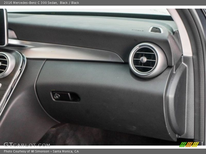 Black / Black 2016 Mercedes-Benz C 300 Sedan