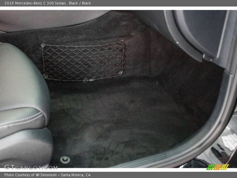 Black / Black 2016 Mercedes-Benz C 300 Sedan