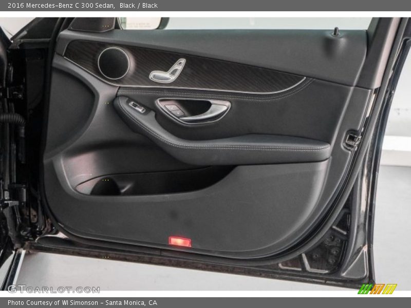 Black / Black 2016 Mercedes-Benz C 300 Sedan