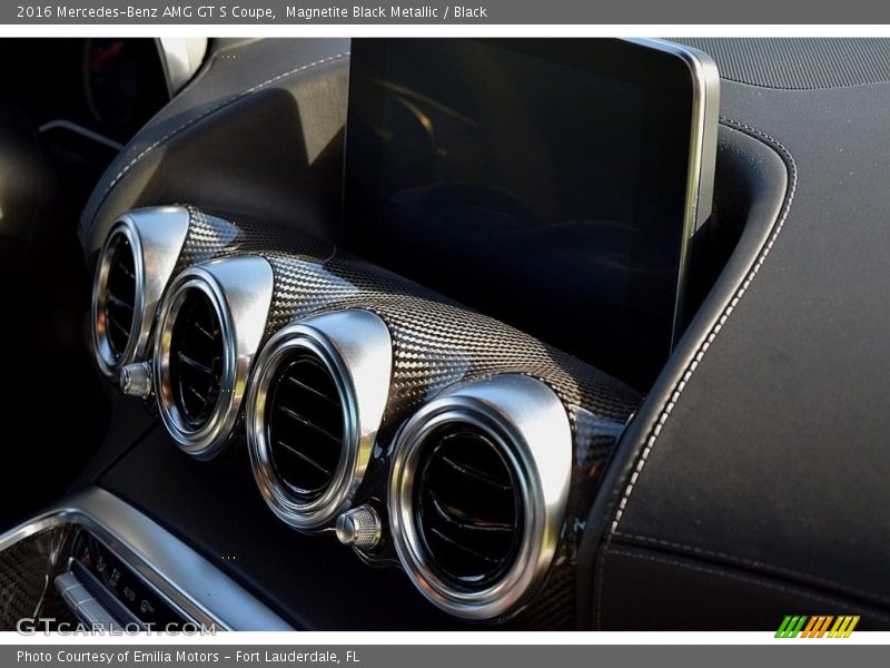 Magnetite Black Metallic / Black 2016 Mercedes-Benz AMG GT S Coupe