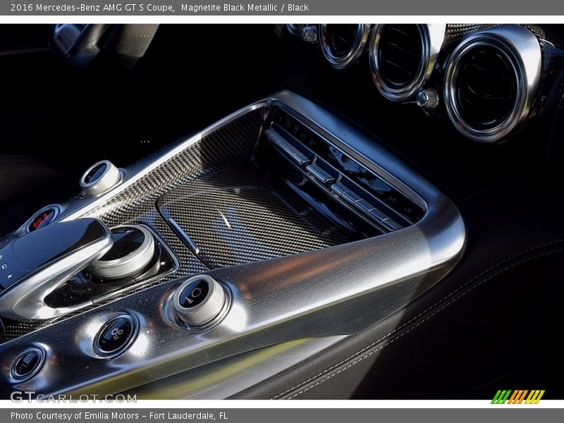 Magnetite Black Metallic / Black 2016 Mercedes-Benz AMG GT S Coupe
