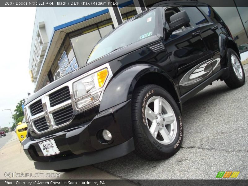 Black / Dark Khaki/Medium Khaki 2007 Dodge Nitro SLT 4x4