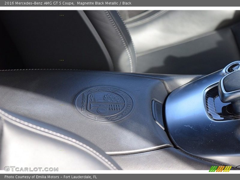 Magnetite Black Metallic / Black 2016 Mercedes-Benz AMG GT S Coupe