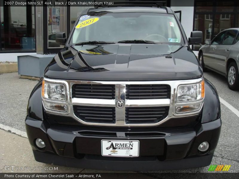 Black / Dark Khaki/Medium Khaki 2007 Dodge Nitro SLT 4x4