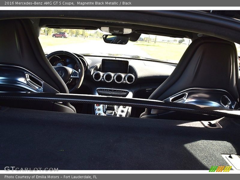 Magnetite Black Metallic / Black 2016 Mercedes-Benz AMG GT S Coupe