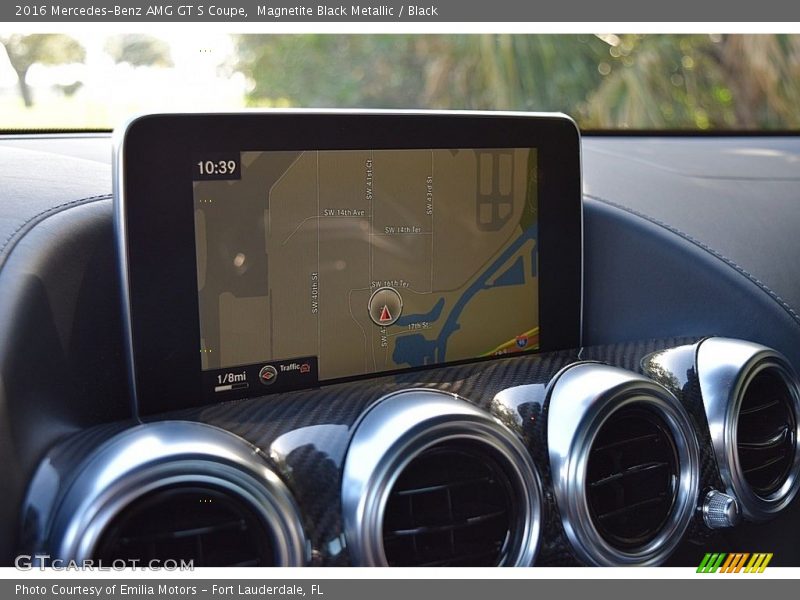 Navigation of 2016 AMG GT S Coupe