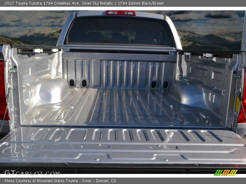 Silver Sky Metallic / 1794 Edition Black/Brown 2017 Toyota Tundra 1794 CrewMax 4x4