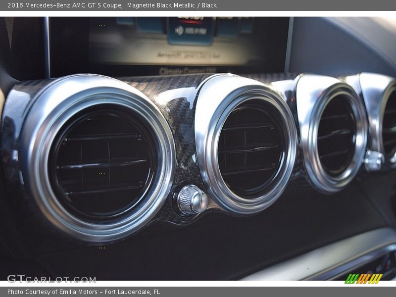 Magnetite Black Metallic / Black 2016 Mercedes-Benz AMG GT S Coupe