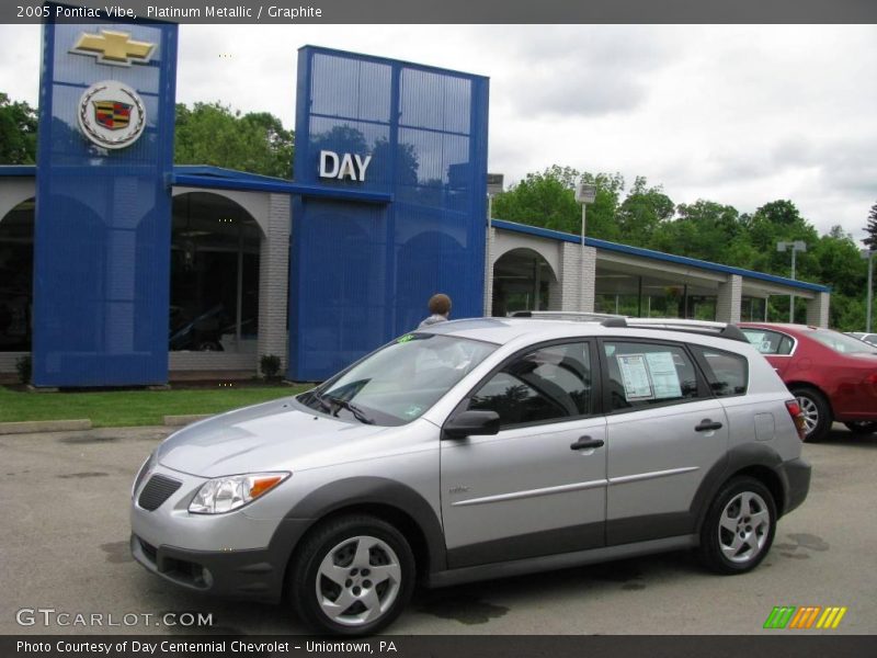 Platinum Metallic / Graphite 2005 Pontiac Vibe