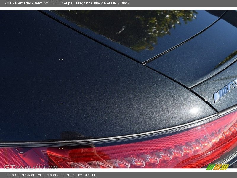 Magnetite Black Metallic / Black 2016 Mercedes-Benz AMG GT S Coupe