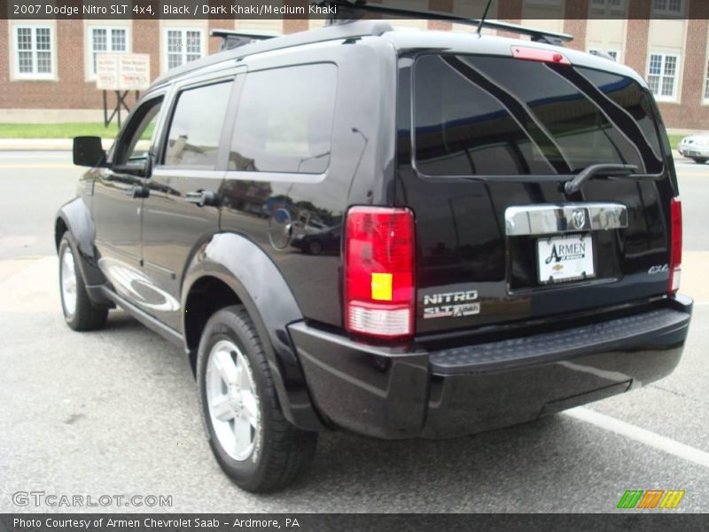 Black / Dark Khaki/Medium Khaki 2007 Dodge Nitro SLT 4x4
