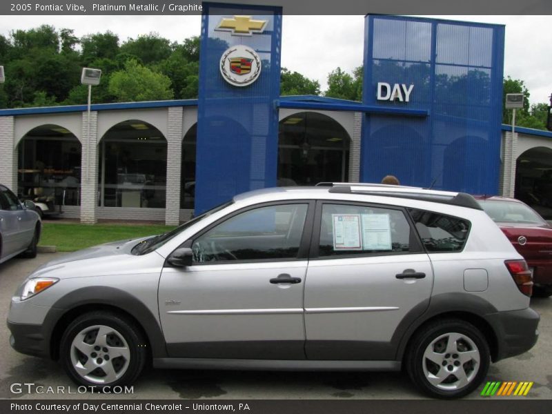 Platinum Metallic / Graphite 2005 Pontiac Vibe