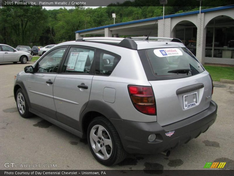 Platinum Metallic / Graphite 2005 Pontiac Vibe