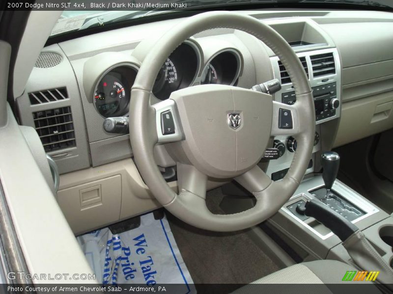 Black / Dark Khaki/Medium Khaki 2007 Dodge Nitro SLT 4x4