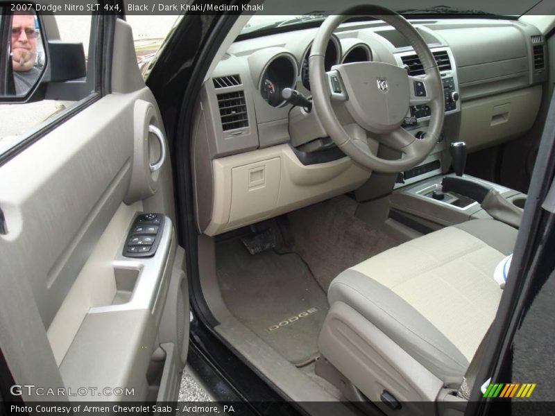 Black / Dark Khaki/Medium Khaki 2007 Dodge Nitro SLT 4x4