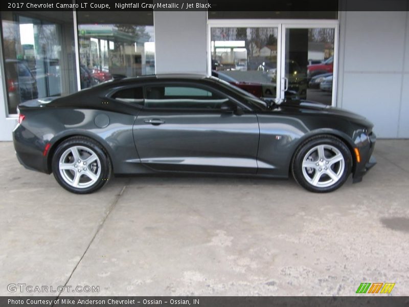 Nightfall Gray Metallic / Jet Black 2017 Chevrolet Camaro LT Coupe