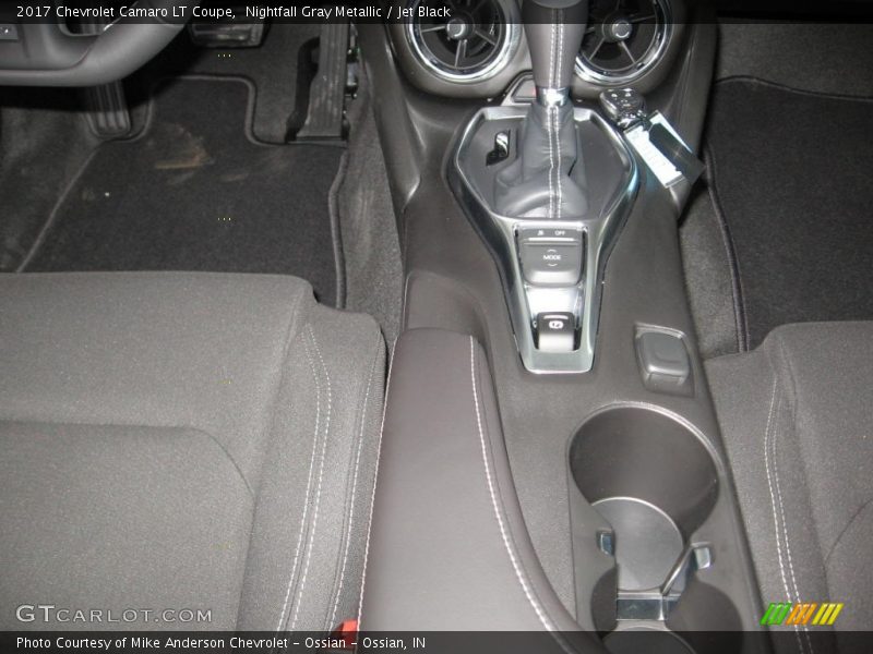 Nightfall Gray Metallic / Jet Black 2017 Chevrolet Camaro LT Coupe