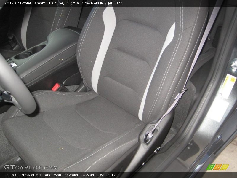 Nightfall Gray Metallic / Jet Black 2017 Chevrolet Camaro LT Coupe