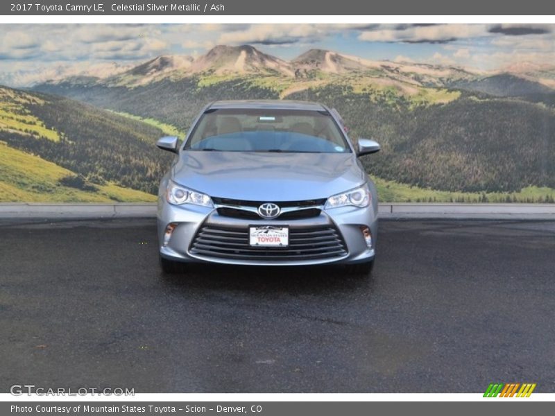 Celestial Silver Metallic / Ash 2017 Toyota Camry LE