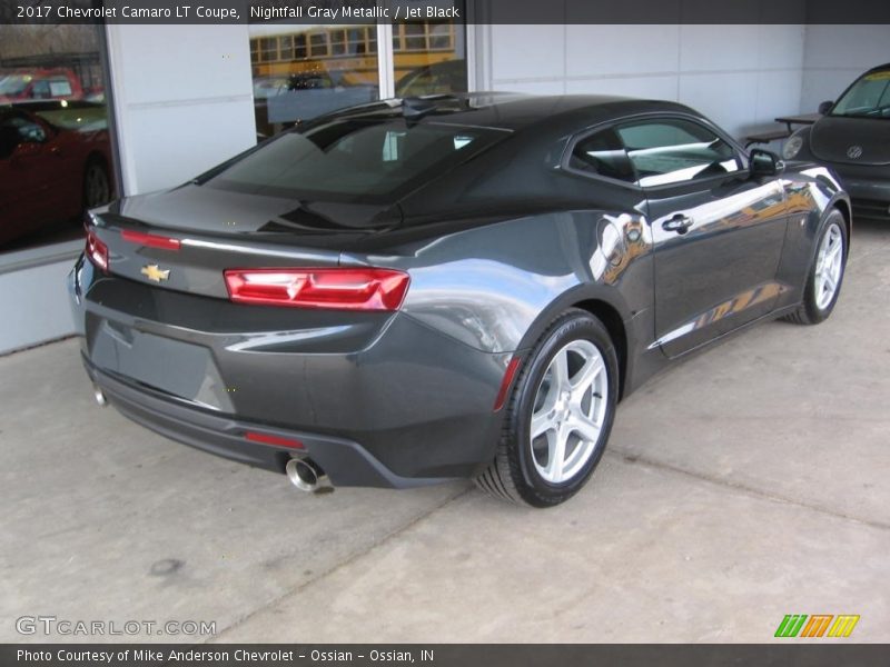 Nightfall Gray Metallic / Jet Black 2017 Chevrolet Camaro LT Coupe