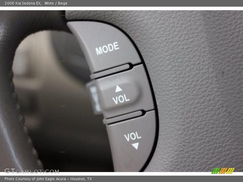 White / Beige 2006 Kia Sedona EX