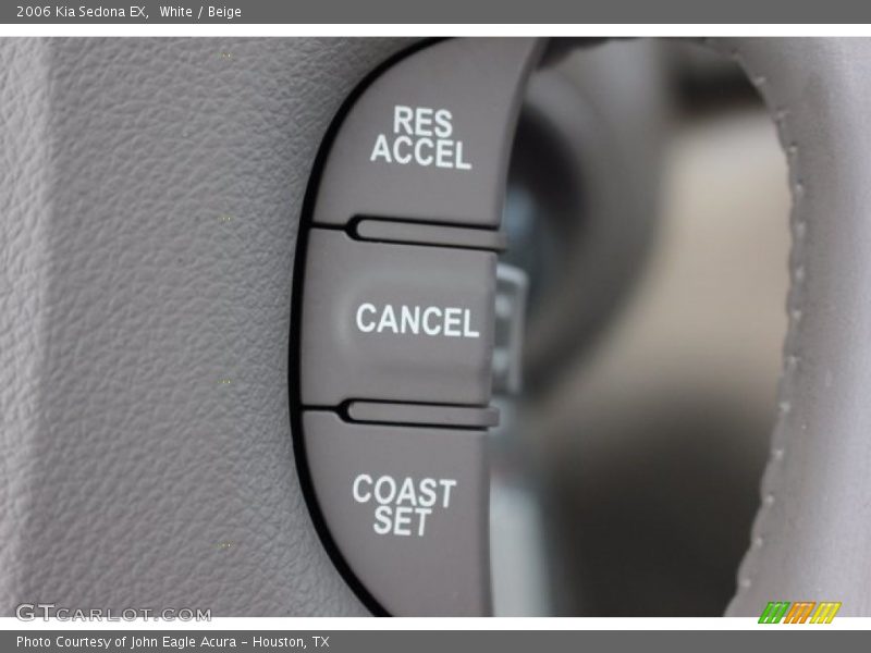 White / Beige 2006 Kia Sedona EX