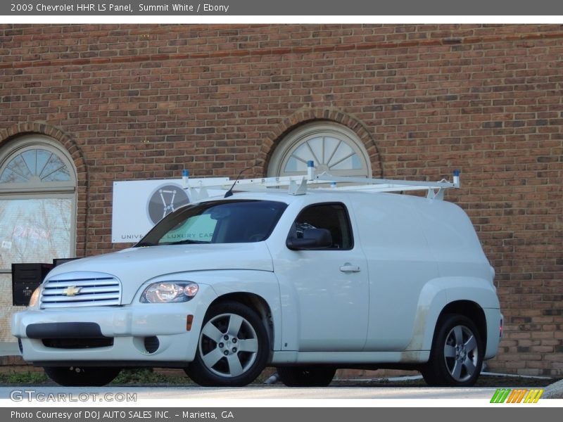 Summit White / Ebony 2009 Chevrolet HHR LS Panel