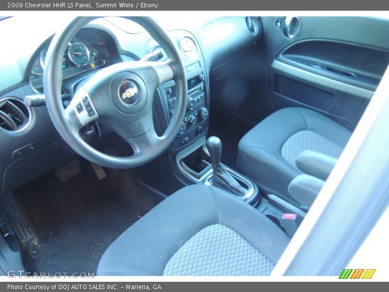 Summit White / Ebony 2009 Chevrolet HHR LS Panel