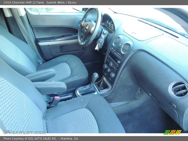 Summit White / Ebony 2009 Chevrolet HHR LS Panel