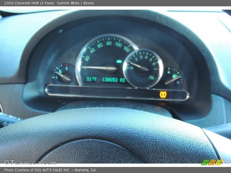 Summit White / Ebony 2009 Chevrolet HHR LS Panel